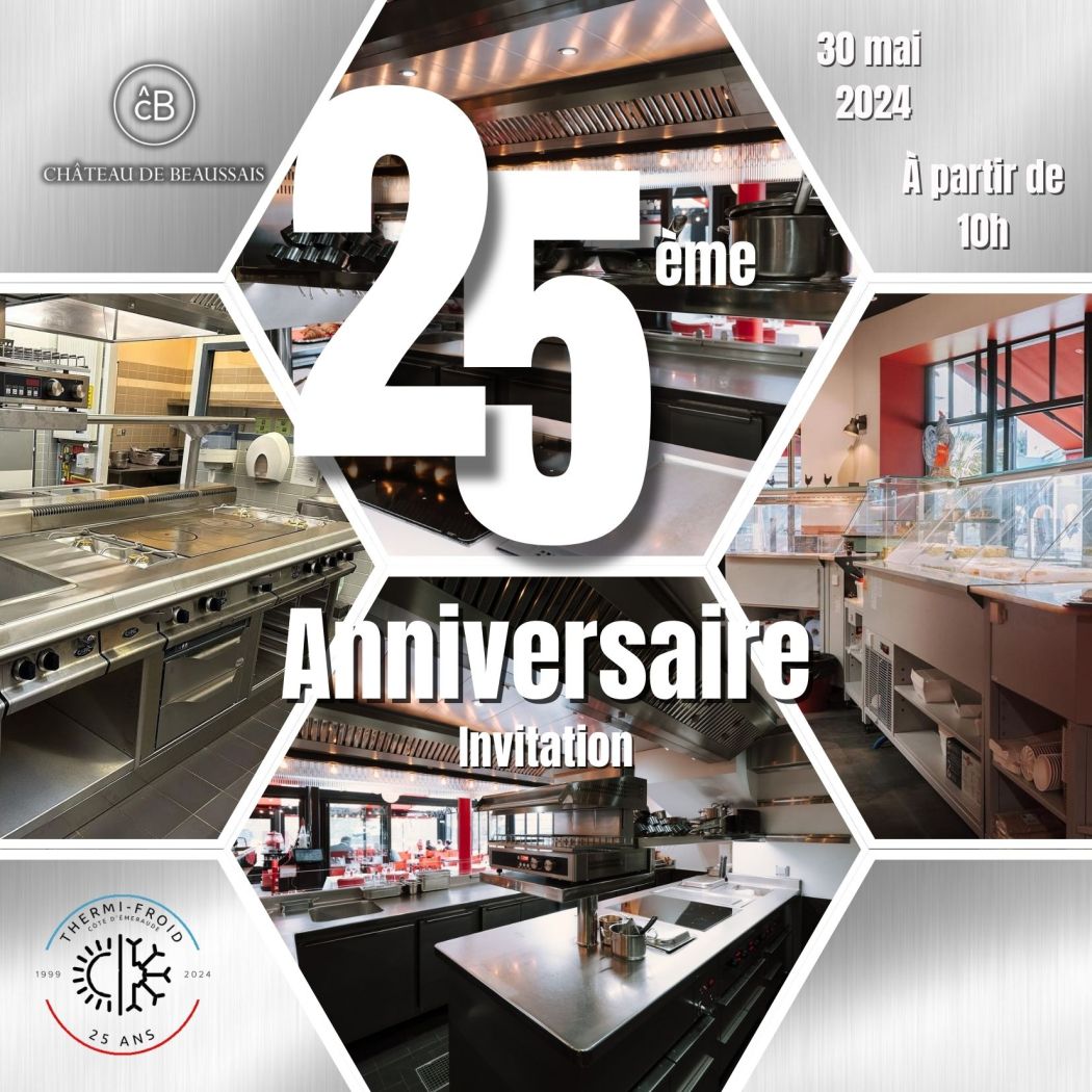 25 ans THERMI FROID 25 ans THERMI FROID