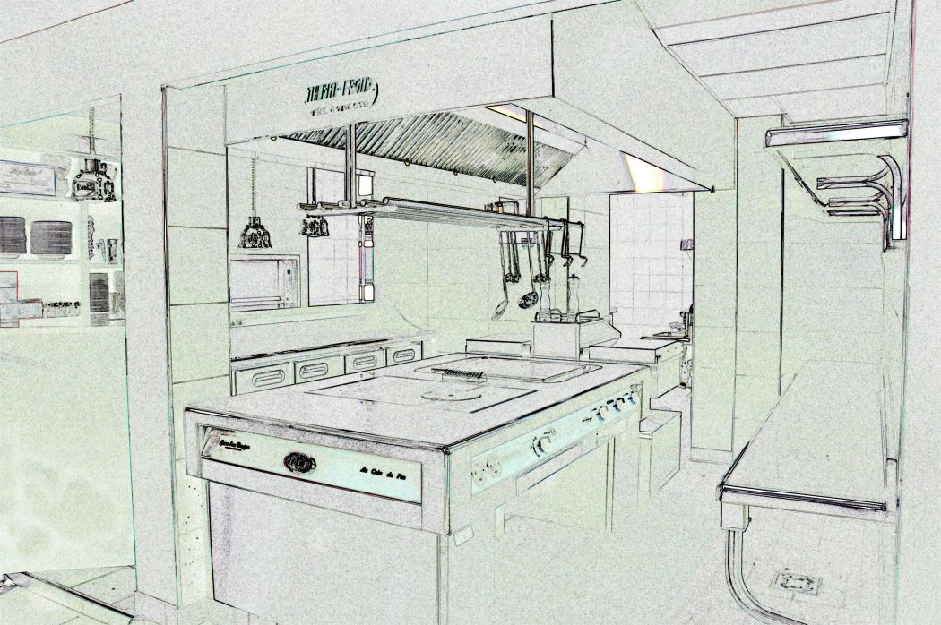 Conception et aménagement de cuisine professionnelle à Saint Malo (Ille et Vilaine - 35) Conception et aménagement de cuisine professionnelle à Saint Malo (Ille et Vilaine - 35)